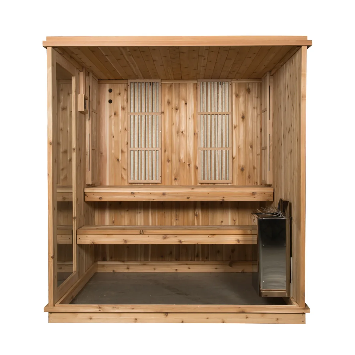 Almost Heaven Grayson 4-Person Hybrid Sauna